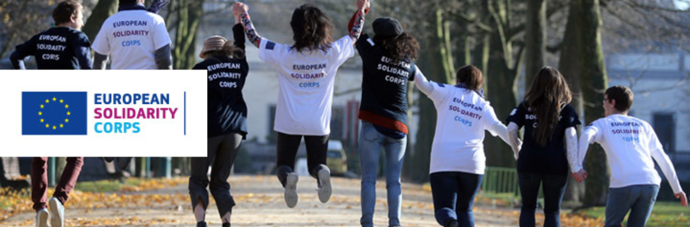 European Solidarity Corps Banner