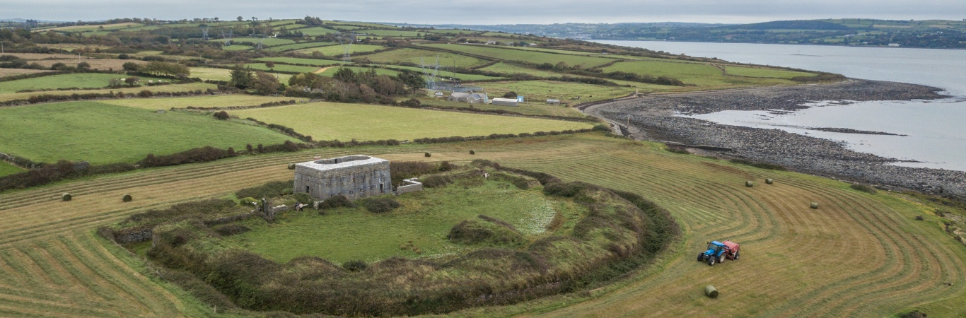 Kilkerrin Battery On The Shannon Estuary Co Clare Credit Abarta Heritage