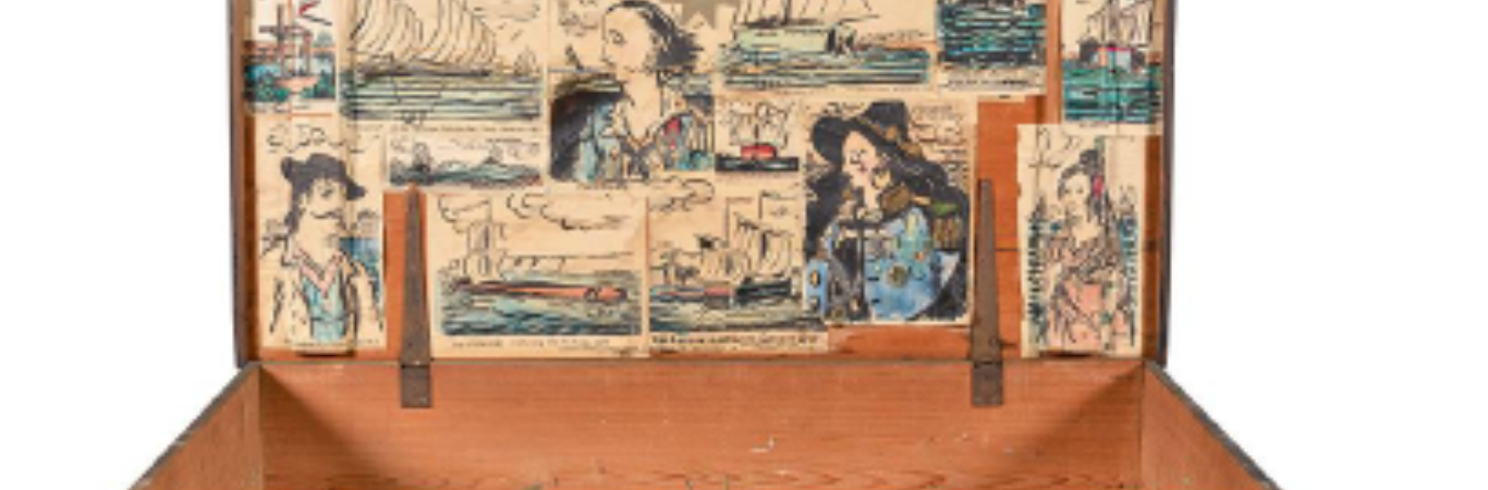 Wooden Travel Case Jack Butler Yeats