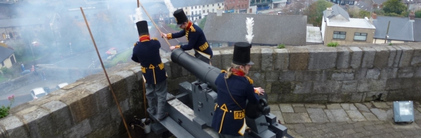 Resetting The Cannon For The Next Round Drogheda Museum Millmount Louth
