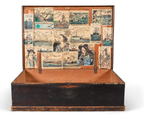 Wooden Travel Case Jack Butler Yeats